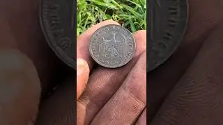 Nazi Coin Found at a WW2 Soldiers House!!