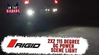 Rigid Industries 2x2 115 Degree DC Power Scene Light - Features and Review
