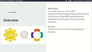 Mid Evaluation of GSoC Project
