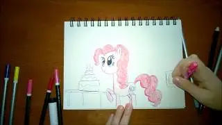 How to Draw Pinkie Pie by Princess Toytastic
