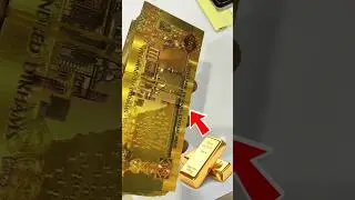 Uang Kertas Dubai Edisi Terbatas Terbuat Dari Emas Murni 24 Karat!💴