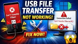 USB-соединение не позволяет передавать файлы на компьютер | Решение проблемы с передачей файлов ч...