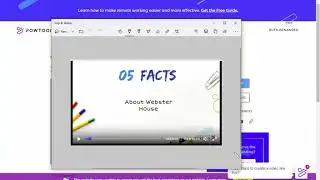 How to save a Powtoon to your Google Site portfolio.