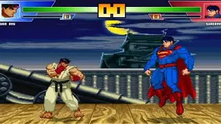 SHIN RYU vs SUPERMAN - Highest Level Incredible Epic Fight🔥