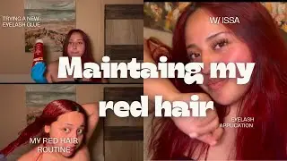 HOW I MAINTAIN MY RED HAIR