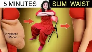 Easy Flat Tummy - Tiny Waist Workout | How to Lose Belly Fat Fast