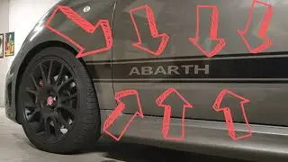 Mettiamo le strisce alla 500 Abarth
