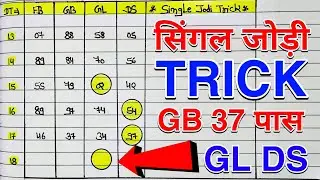 18 January 2026 / Single jodi trick / Satta King / 2 jodi trick / Satta trick today / Gali Disawar
