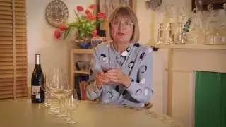 Jancis Robinson discusses wine glasses   what is the best shape  HD
