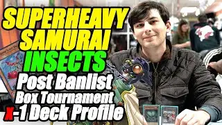 Superheavy Insects Deck Profile l Top Yu-Gi-Oh! Local Box Tournament - X-1 Connor M. | January 2024