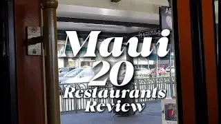 The ULTIMATE Maui Food Tour: 20 Restaurants in 5 Days?!