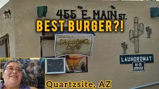 We Found One of the BEST Burgers in Quartzsite (Vanlife Dinner Stop) 🚐🍔