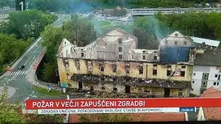POŽAR  KRANJ    27.  09.  2022