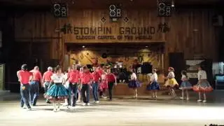 Clogging at the Stomping Ground Maggie Valley Sept 2014