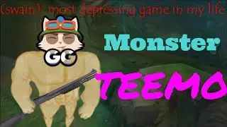 TEEMO FUNNY MONTAGE (LEAGUE OF LEGEND )
