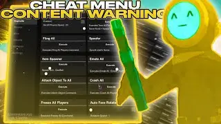 [GREATED] Cheat Menu - Content Warning | Best Hack For CW | Many Functions | Free + Undetected