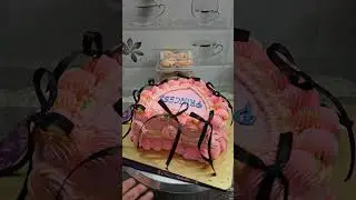 #vintage cake #birthday cake #cake design #cake for girlfriend #easy cake design #ytshort #shorts