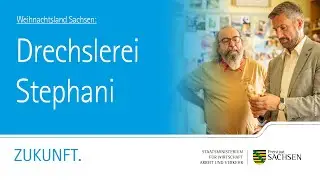 Weihnachtsland Sachsen: Drechslerei Stephani