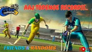 AAJ TODENGE RECORDSSS... | WCC3 Live | Teammate |#wcc3 #wcc #cricket #live #fun #gameplay