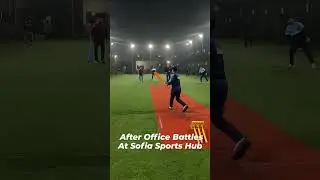 Office after Hours @ Sofia Sports Hub Box #murthal #sports #cricketfever #cricket #rishabhpant #cbse