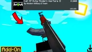 MODERN WARFARE II MOD MINECRAFT PE 1.21.72+