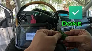 3 Steps Making car key for Lexus RX350 2006 With XHORSE MINI KEY TOOL VVDI