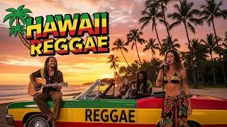 LIVE Relaxing Hawaiian Reggae &bull; Island Guitar & Ukulele Chill Mix