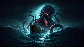 Blackbeard vs. the Kraken (Slow Sea Shanty) | Atmospheric Pirate Ballad & Maritime Folk Song