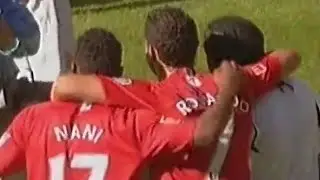 Nani's debut for Manchester United