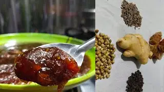 Ginger halwa sweet recipe/allam recipe in Telugu/అల్లం హల్వా తయారీ విధానం! మరియు ఉపయోగాలు