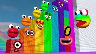 Let's Count 1,000 - 100,000 Song with Numberblocks Step Squad | Fun Counting Numbers