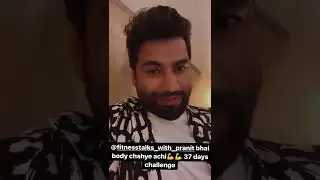 37 days challenge Fitness Harsh gujral #shorts