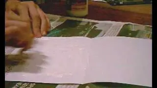 How to make hardened paper