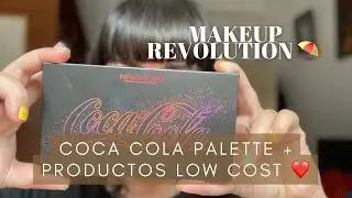 Look con la paleta #cocacola de #makeuprevolution + probando  #lowcostmakeup | Jessmakeupvlog ⛱