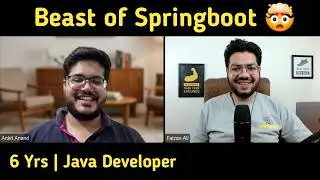 Java Spring Boot 6 Yrs Interview Experience [Dont Skip This!]