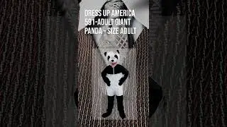 Dress Up America 591-Adult Giant Panda - Size Adult