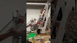FRC4481 - 2023 Competition Robot (WCMP) - Cubes Intake to Claw Test 1