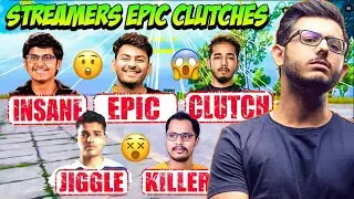 PUBG Streamers Insane Clutches 1vs4 Squad Wipe - Dynamo, Mortal, Carry, Scout,  Kronten, Jonathan.