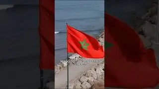 Morocco&lsquo;s flag, full of meaning #morroco🇲🇦 #geography #flag #history #shorts #tik_tok