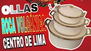 OLLAS ROCA VOLCÁNICA SUPER ECONÓMICO CENTRO DE LIMA 💯❤️