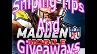 Madden Mobile sniping tips and givaways