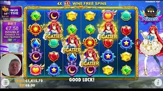 Mobile: Starlight princess 3600,- Euro bonus buy PAID!