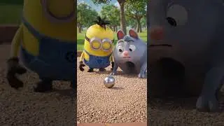 minion and Ed plays a pentanque