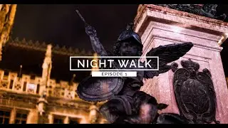 Night Walk | Canon R5 Low Light Visual | Episode 1 | 4K