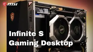 Infinite S - Pc Desktop Compatto e Potente | Gaming Desktop | MSI