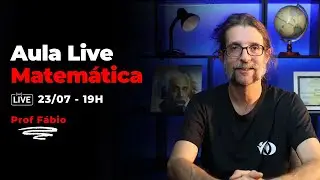 Supletivo &ndash; Aula Live -  Matem&aacute;tica - Prof. Fabio