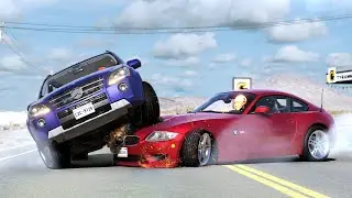 Reckless Driving and Dangerous Accidents #3 - BeamNG.drive