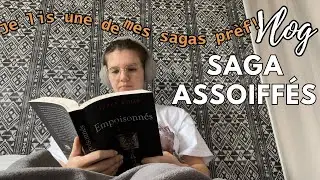 Vlog lecture : je lis trois tomes d'une de mes sagas pr&eacute;f&eacute;r&eacute;es !