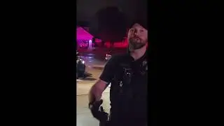 Arrested on own property