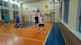 Волейбол замедленная съёмка
